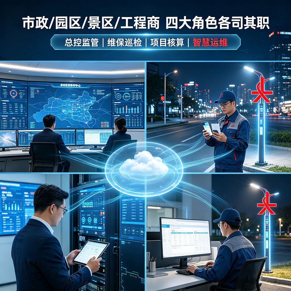 智慧路灯控制管理系统