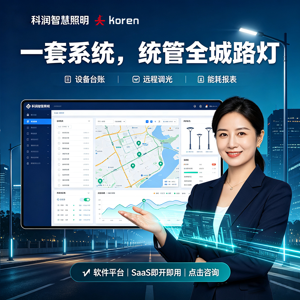 智慧路灯控制管理系统