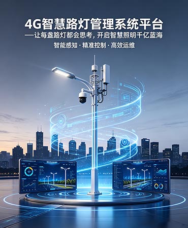 4G智慧路灯管理系统平台合作加盟